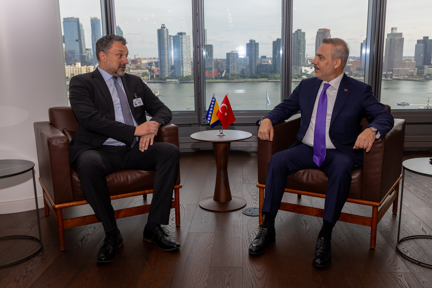 Bakan Fidan New York'ta temaslarını sürdürüyor: Bölgesel ve küresel son gelişmeler ele alındı