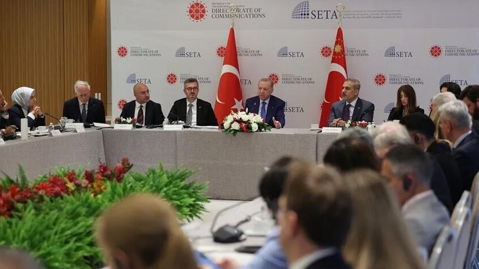 Cumhurbaşkanı Erdoğan: ABD ile yakın işbirliğimiz bölgemizde barışın tesisi noktasında katma değer üretecek