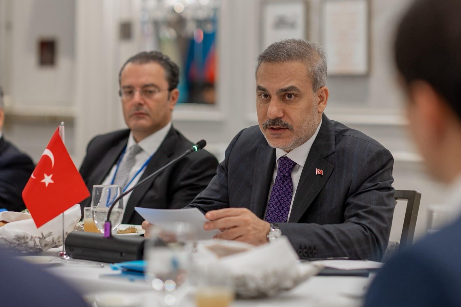 Bakan Fidan'dan Türk devletlerine yakın eşgüdüm içinde hareket etme vurgusu