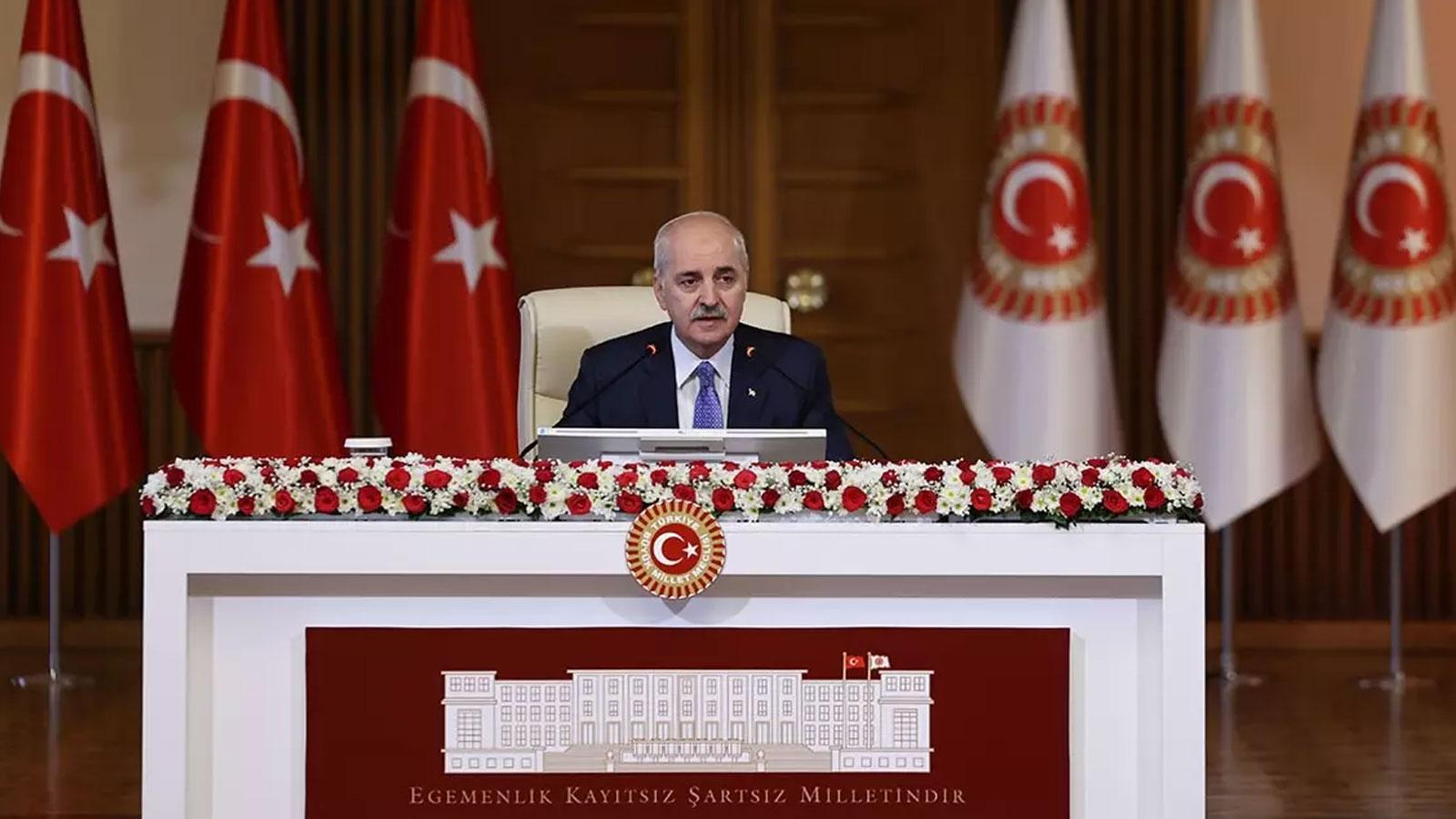 TBMM Başkanı Kurtulmuş: Meclisin açılmasıyla izleme komisyonu hızlı şekilde kurulacak