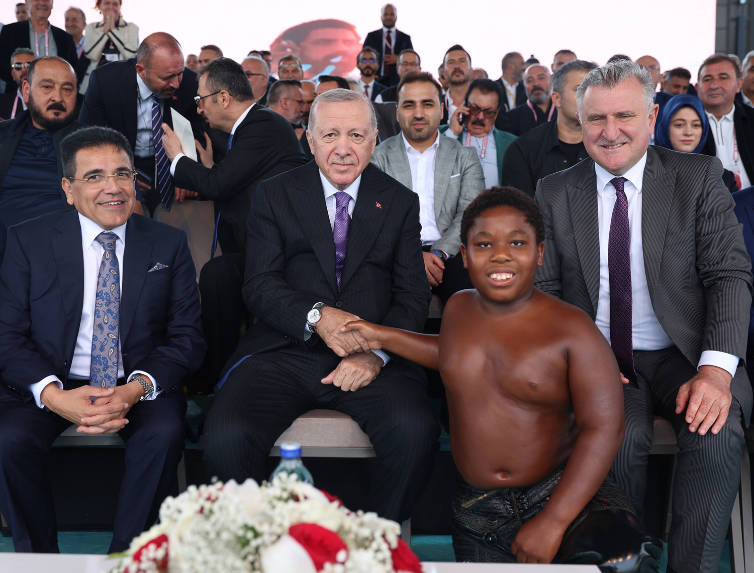 Cumhurbaşkanı Erdoğan ile samimi buluşma: “Arap Osman”ın hikayesi yüreklere dokundu
