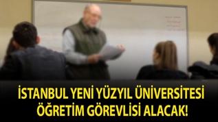 İstanbul Yeni Yüzyıl Üniversitesi Öğretim Görevlisi alacak!