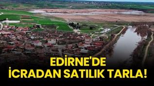 Edirne'de icradan satılık tarla!