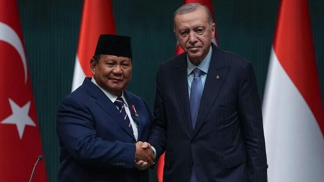 Cumhurbaşkanı Erdoğan, Endonezya Cumhurbaşkanı Subianto ile telefonda görüştü