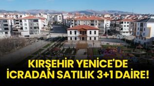 Kırşehir Yenice'de icradan satılık 3+1 daire!