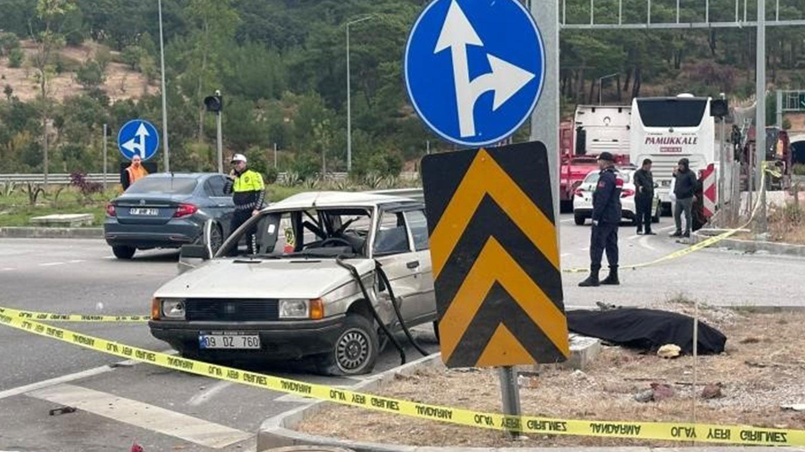 Çanakkale'nin Ayvacık ilçesinde trafik kazası! 2 ölü