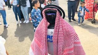 TEKNOFEST'te CANİKMAN rüzgarı: Puşi taktı, dans etti