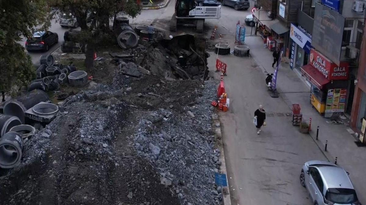 İSKİ'nin plansızlığı Eyüpsultan'ı felç etti! Esnaf endişeli