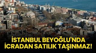 İstanbul Beyoğlu'nda icradan satılık taşınmaz!