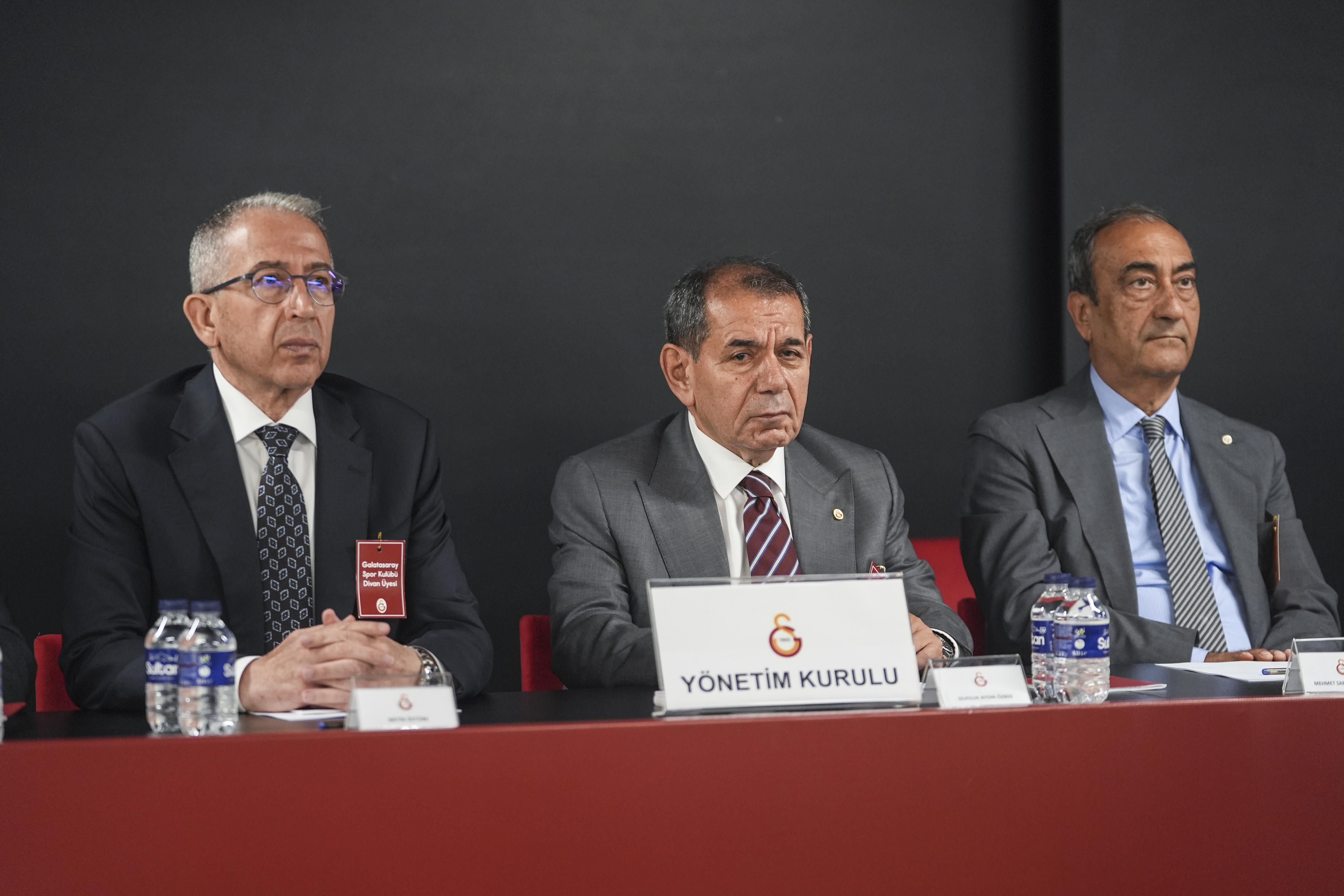Galatasaray'da ekim ayı divan kurulu yarın toplanıyor: İşte detaylar!