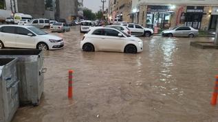 Adıyaman'da sağanak hayatı olumsuz etkiledi