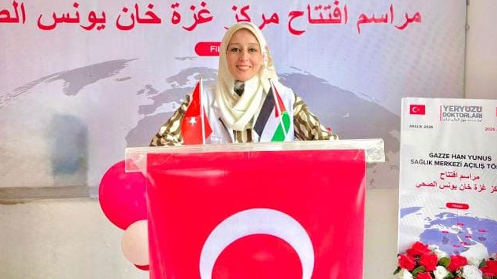 Gazze'de yerinden edilen eczacı anneden umut çağrısı