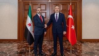 Bakan Fidan, Suriyeli mevkidaşı Şeybani ile görüştü