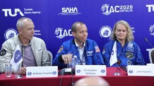 Dünyanın dört bir yanından astronotlar "IAC 2026" için Türkiye'de buluştu