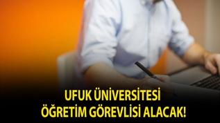 Ufuk Üniversitesi Öğretim Görevlisi alacak!