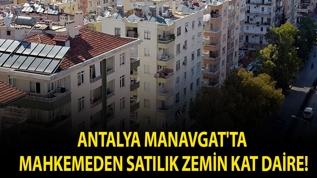 Antalya Manavgat'ta mahkemeden satılık zemin kat daire!