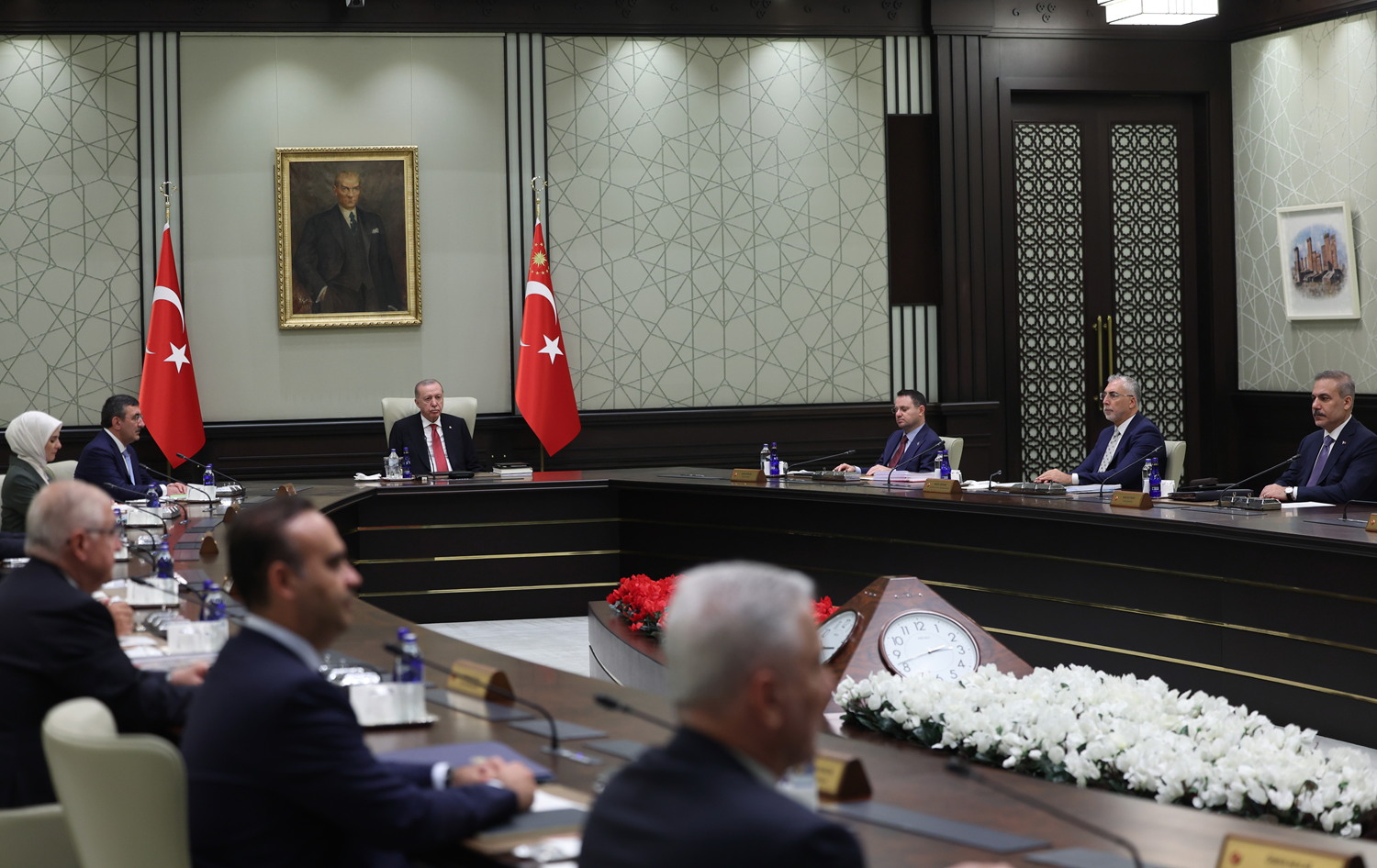 Kabine Toplantısı sona erdi