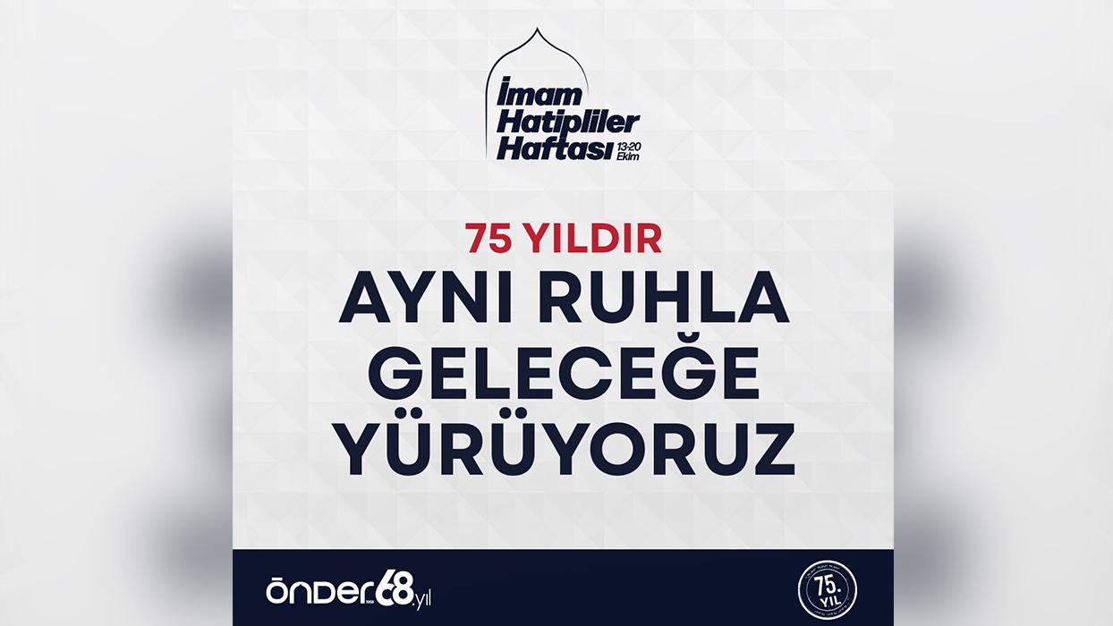 ÖNDER'den 75. yıl mesajı: Kardeşçe geleceğe yürüyoruz