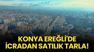 Konya Ereğli'de icradan satılık tarla!