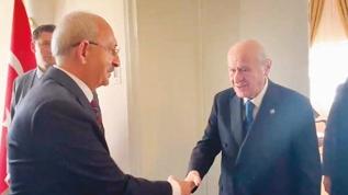 Meclis'te sıcak buluşma