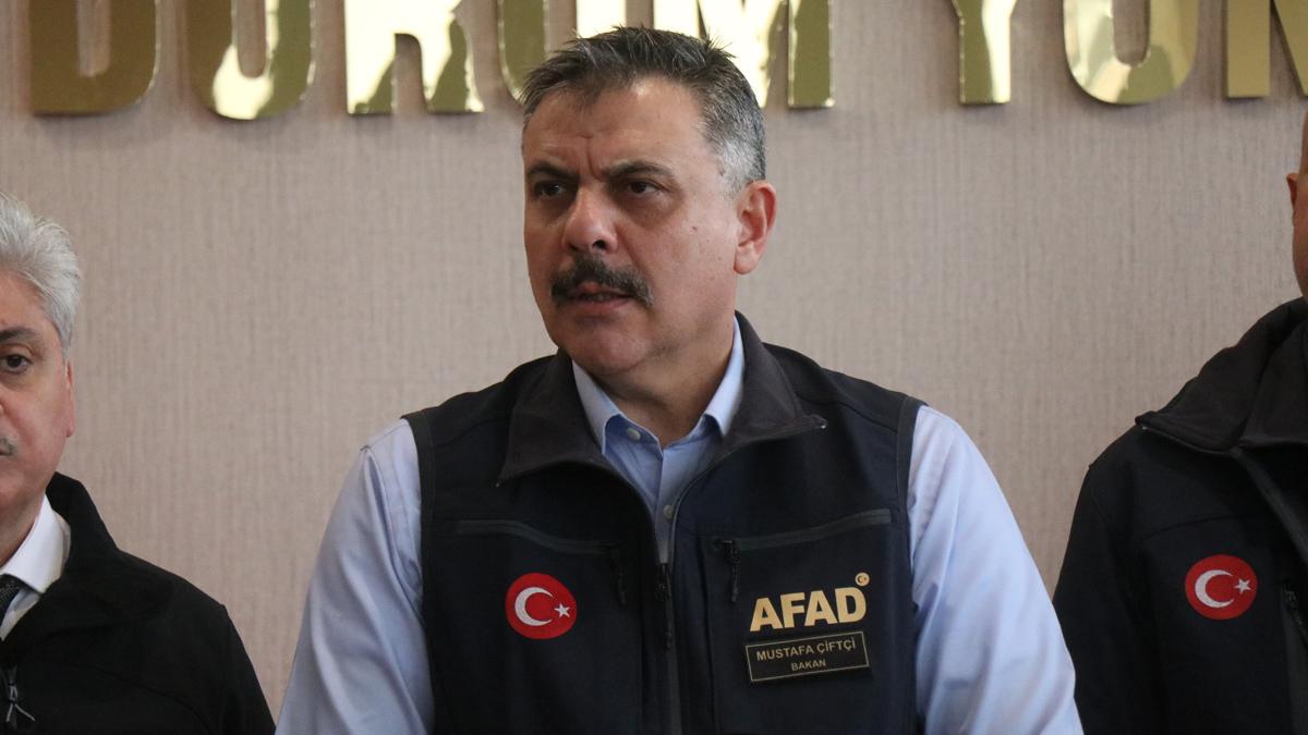 1 yıllık yağış 1 günde yağdı! Bakan Çiftçi'den kritik uyarı: Tehlike geçmiş değil