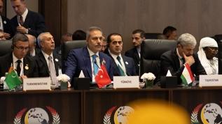 Filistin ve bölgesel güvenlik için kritik zirve: Bakan Fidan'dan İİT'de birlik çağrısı