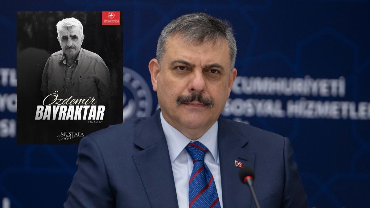 Bakan Çiftçi'den Özdemir Bayraktar için anlamlı mesaj: Gelecek nesillere güçlü bir irade bıraktı