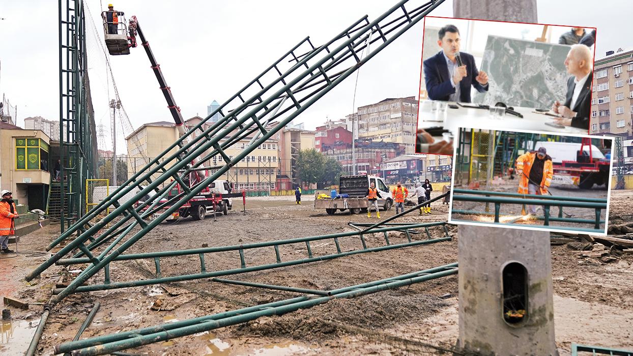İstanbul'da sel felaketi! Ayazağa'da dere yatağındaki binalara neşter