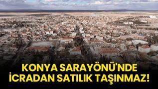 Konya Sarayönü'nde icradan satılık taşınmaz!