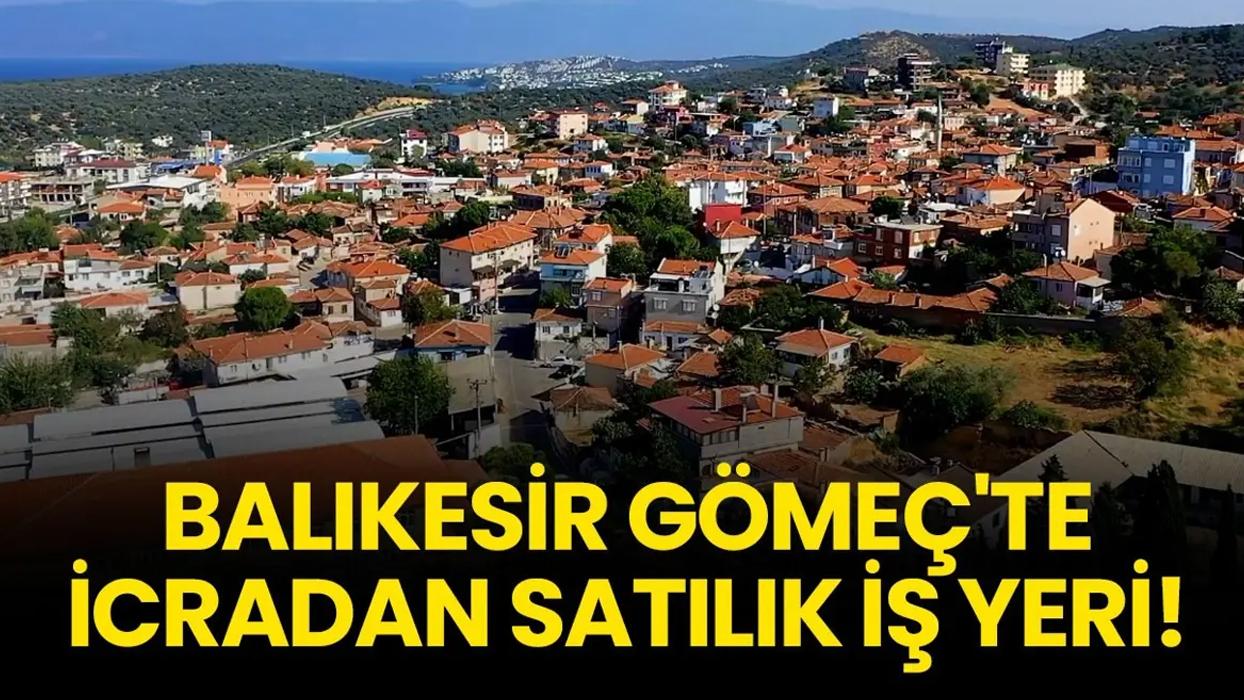 Balıkesir'de icradan satılık iş yeri!