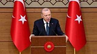 Cumhurbaşkanı Erdoğan: Türkiye'nin kılına zarar gelmemesi için gecemizi gündüzümüze katıyoruz