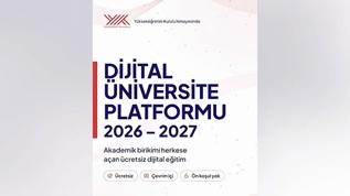 Dijital Üniversite Platformu için başvuru süresi uzatıldı: 26 Ekim son gün!