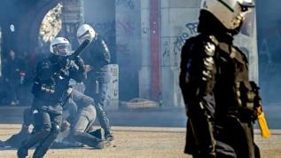 Brüksel'deki öğrenci gösterilerinde polis şiddeti iddialarına ilişkin 26 şikayet