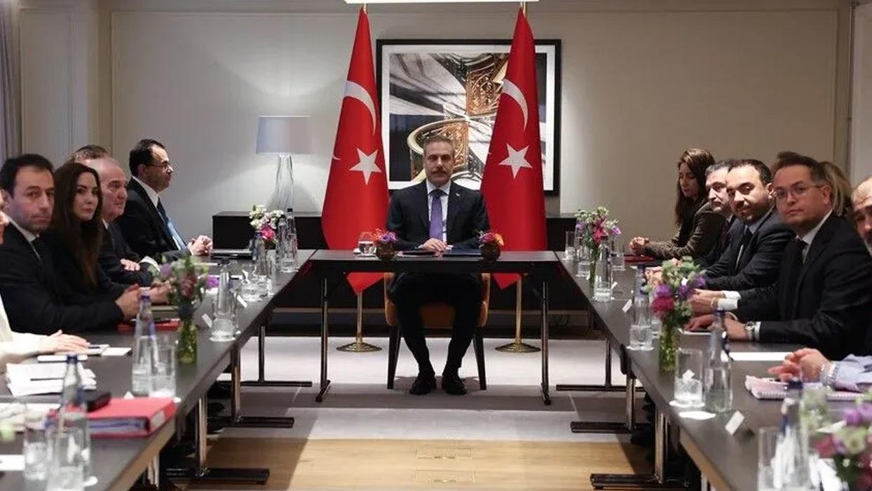 Dışişleri Bakanı Fidan, Brüksel'de iş dünyası temsilcileriyle görüştü