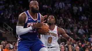 LeBron James, Philadelphia ile ilk maçında 12 sayı kaydetti