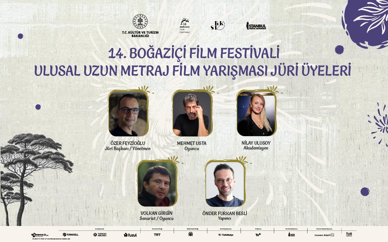 14. Boğaziçi Film Festivali'nin Ulusal Uzun Metraj, FİYAB ve film eleştirmenleri jürileri açıklandı