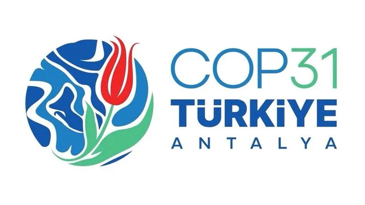 COP31'in logosunda Türk bayrağının kırmızısı ve Anadolu'nun izleri buluştu