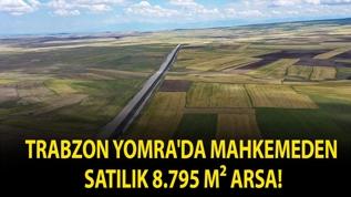 Trabzon Yomra'da mahkemeden satılık 8.795 m² arsa!