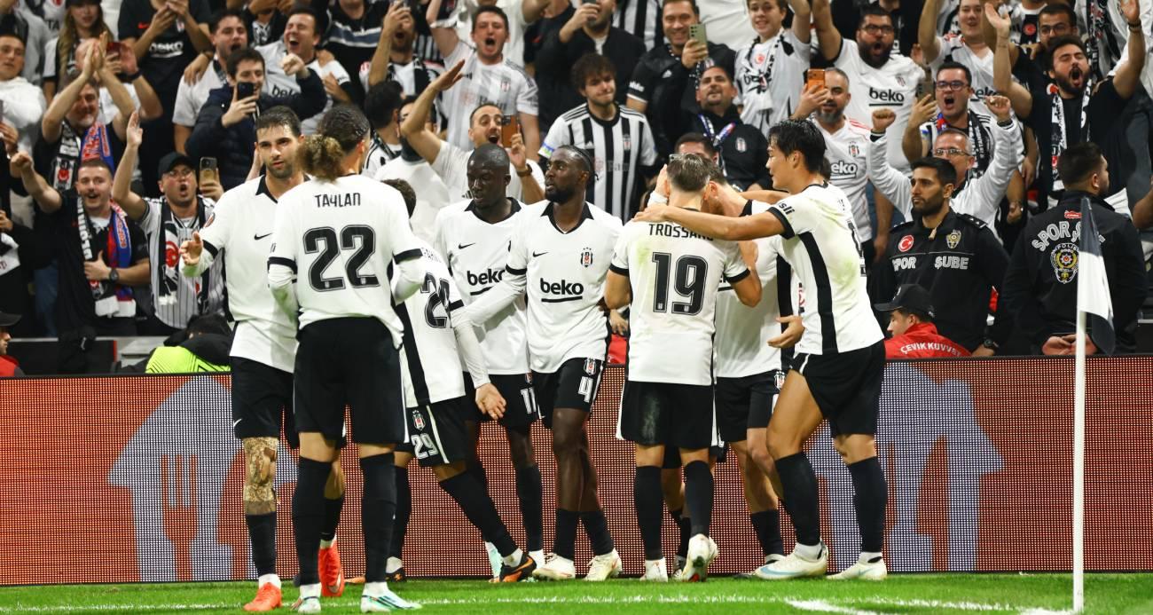 Beşiktaş'tan bu sezon Avrupa'da dikkat çeken tablo