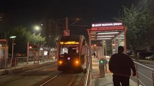 Kayseri'de tramvayın çarptığı yaya ağır yaralandı