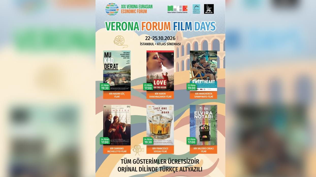 Verona Film Günleri İstanbul'da başlıyor: Üç ülkeden altı film, dört gün boyunca ücretsiz gösterilecek