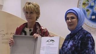 Emine Erdoğan, Kanada Başbakanı'nın eşi Carney ile Sıfır Atık Vakfını ziyaret etti