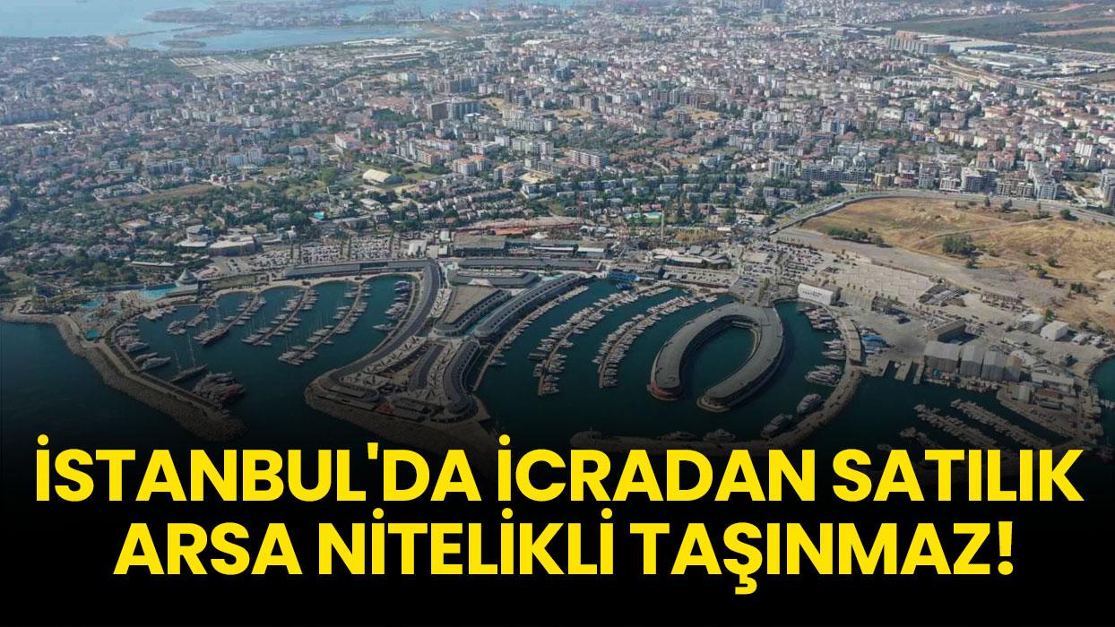 İstanbul Tuzla'da icradan satılık arsa nitelikli taşınmaz!