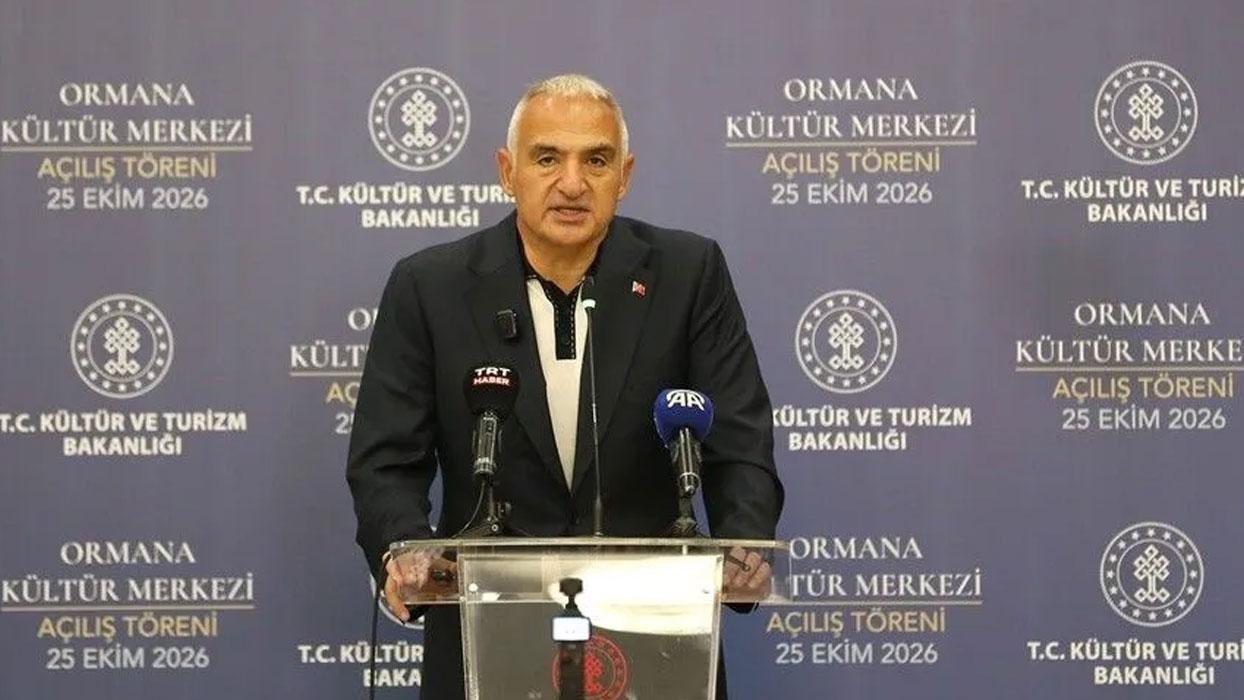 Kültür ve Turizm Bakanı Ersoy: Türkiye Yüzyılı vizyonumuzun başarıya ulaşmasının yegane yolu gençlerimizden geçmektedir