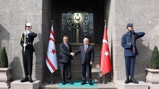 Milli Savunma Bakanı Güler, KKTC Başbakanı Üstel ile görüştü