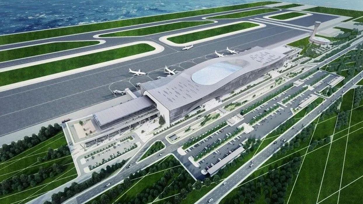 Trabzon Yeni Havalimanı Projesi'nde şantiye çalışmaları başladı