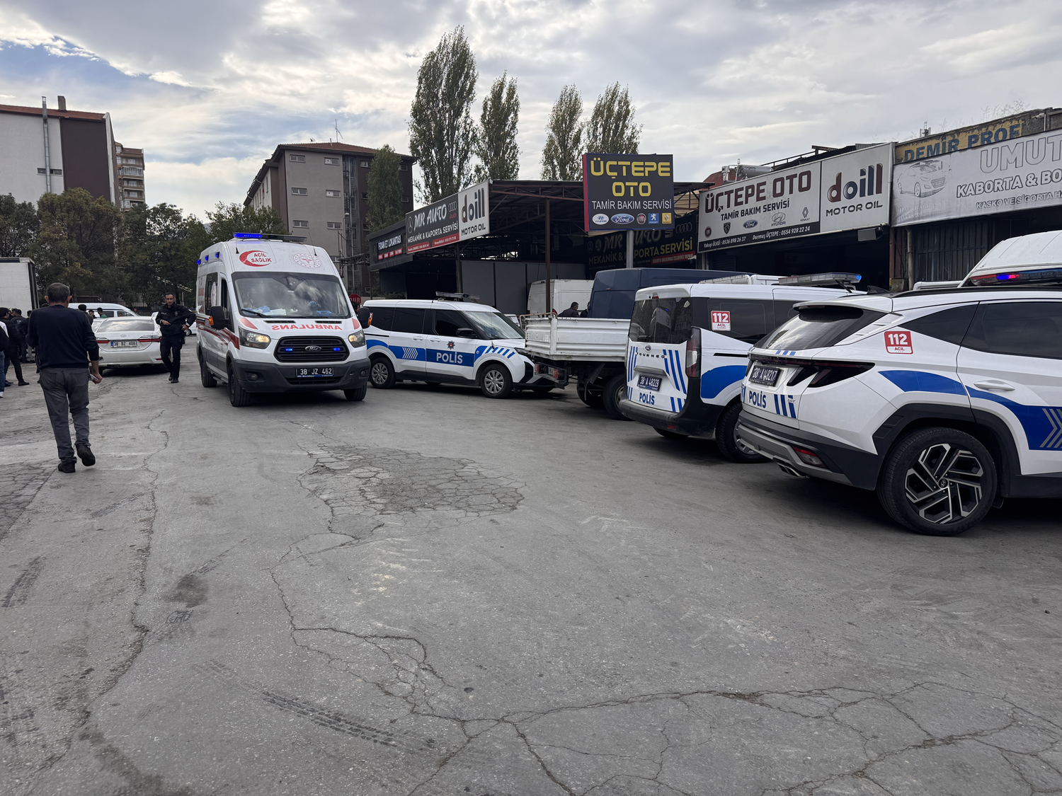 Kayseri'de silahlı kavga: 3 yaralı