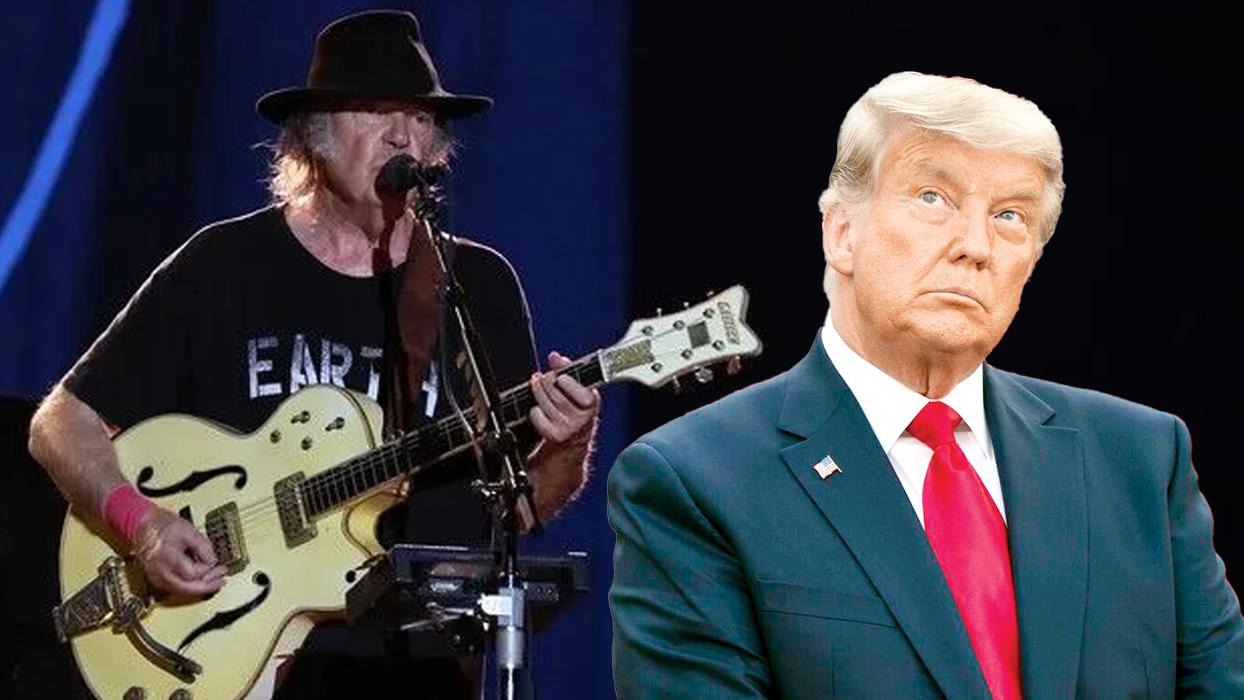 Neil Young'dan şarkısını mitinginde kullanan Trump'a 10 milyon dolarlık dava