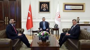 Bakan Çiftçi, AK Partili Tugay'ı kabul etti