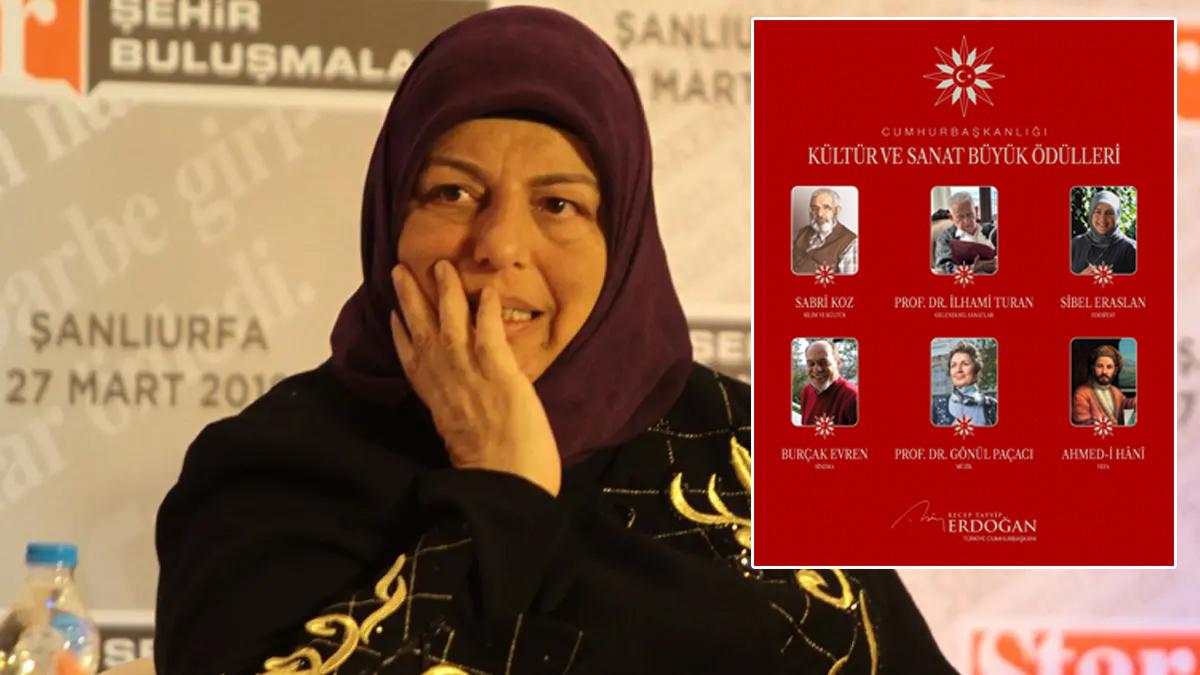 Cumhurbaşkanı Erdoğan'dan teşekkür: Star Gazetesi yazarı Sibel Eraslan'a Edebiyat ödülü